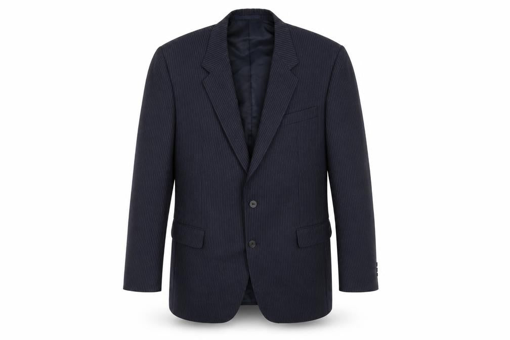 Grendale Mens Blue Striped  Jacket Blazer Size 42