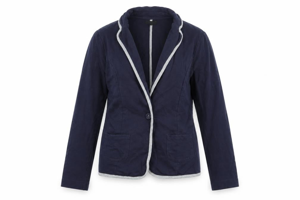 Papaya Womens Blue   Jacket Blazer Size 12