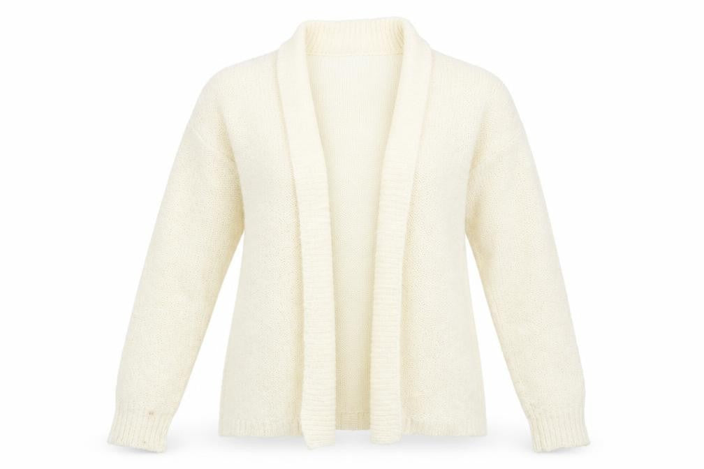 Noto Womens Beige   Cardigan Jumper Size M