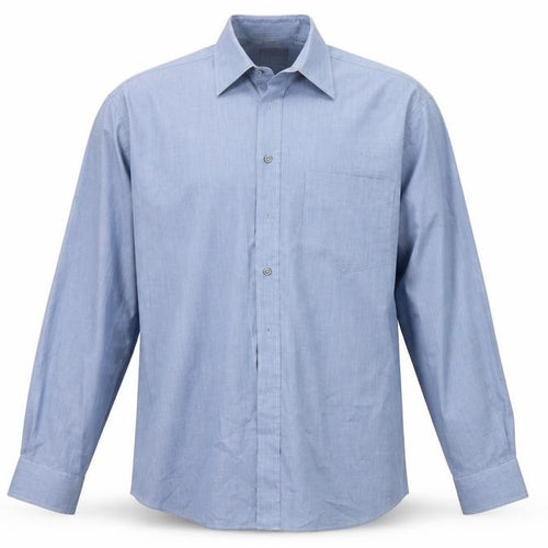 Burton Mens Blue    Button-Up Size 15.5