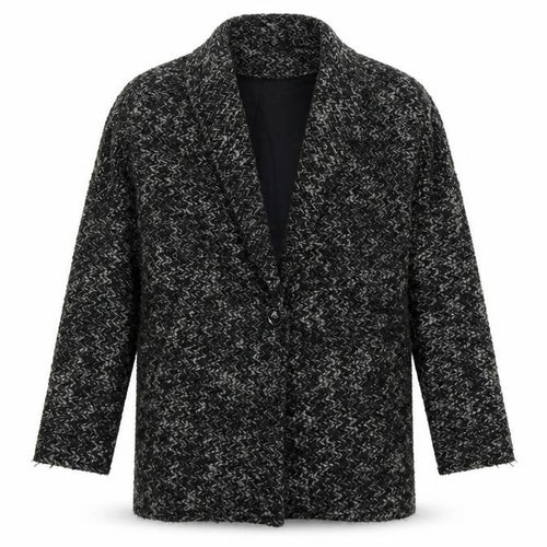 New Look Womens Grey   Jacket Blazer Size 8
