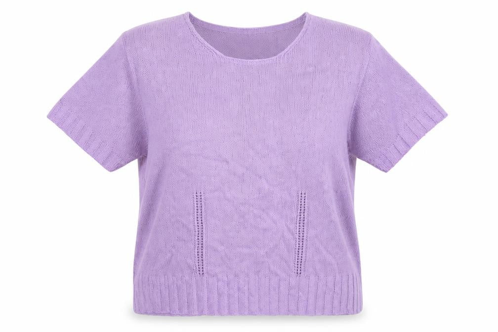 Berkertex Womens Purple  Knit Pullover Jumper Size 16