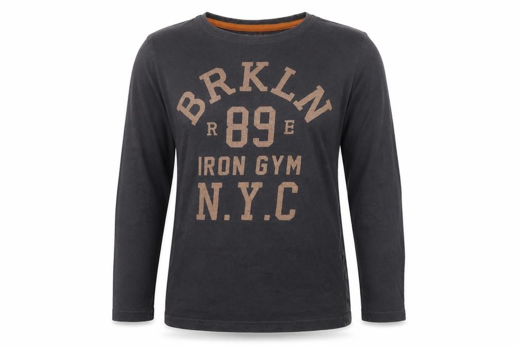 BOYS DEPT Boys Grey   Basic T-Shirt Size S