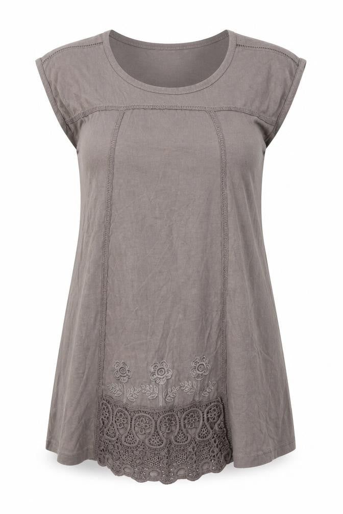 b.young Womens Grey   A-Line  Size L