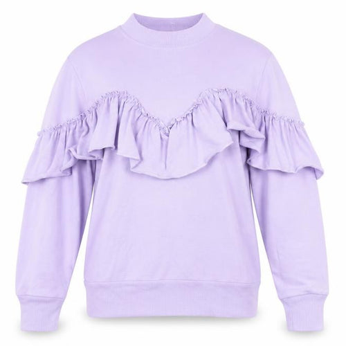 Topshop Womens Purple   Pullover Sweatshirt Size 8