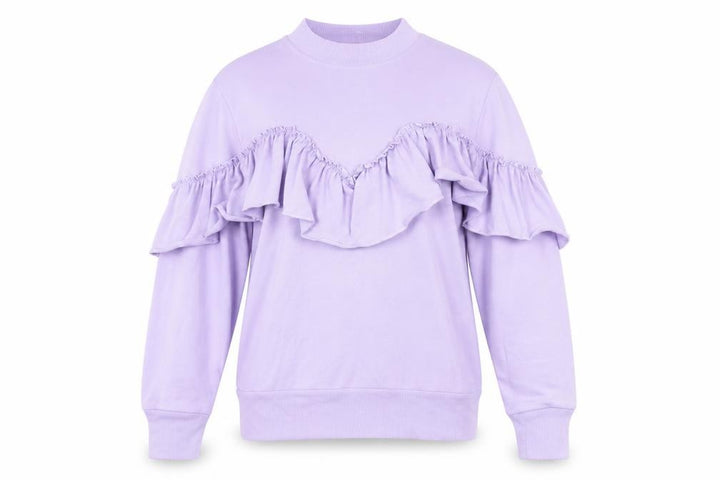 Topshop Womens Purple   Pullover Sweatshirt Size 8