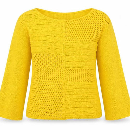 Papaya Womens Yellow   Pullover Jumper Size S
