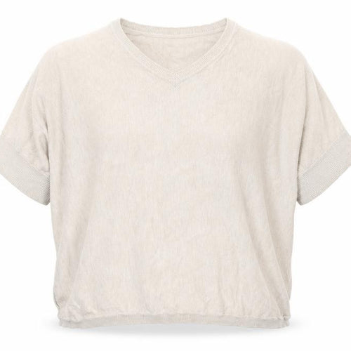 Sweet Romeo Womens Beige   Pullover Jumper Size S