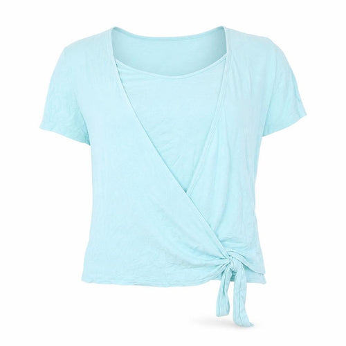 Lakeland Womens Blue   Basic T-Shirt Size 18