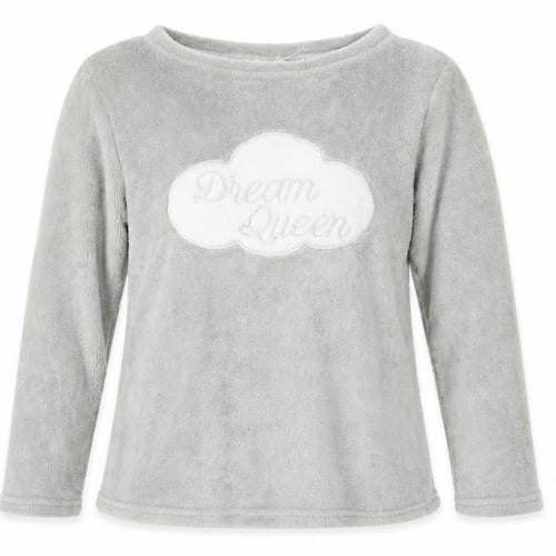 Preworn Womens Grey   Top Pyjama Top Size 8