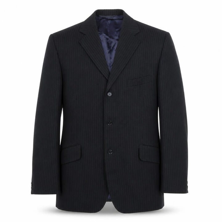 Jackson The Tailor Mens Blue Striped  Jacket Suit Jacket Size 40