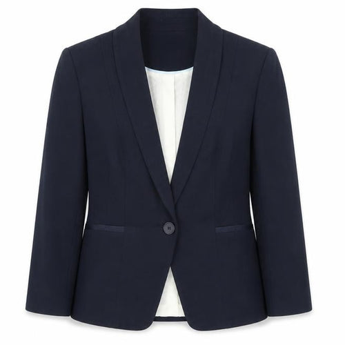 Marks and Spencer Womens Blue   Jacket Suit Jacket Size 14