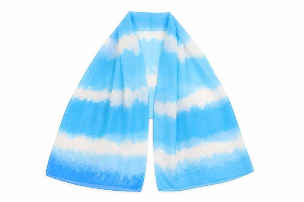 Preworn Womens Blue    Shawl/Wrap