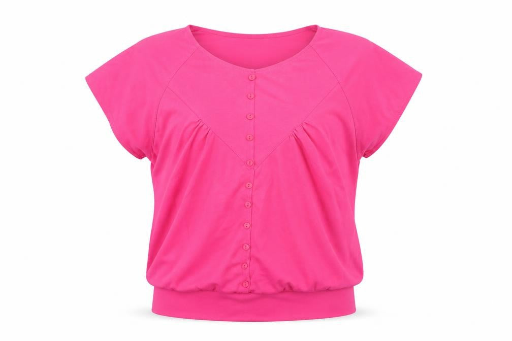 Preworn Womens Red   Basic T-Shirt Size M