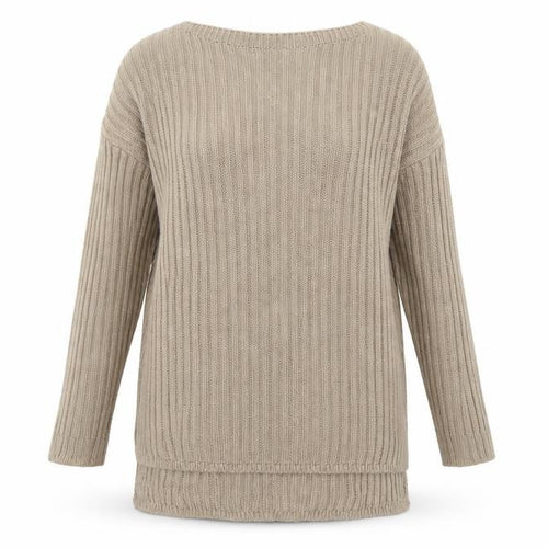 Missyempire Womens Brown   Pullover Jumper Size L