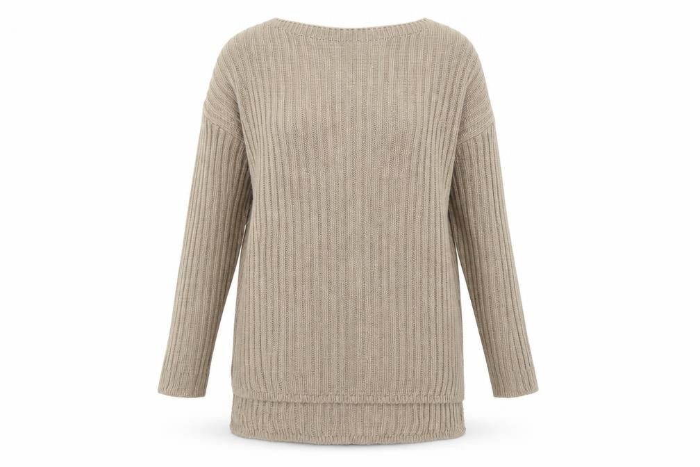 Missyempire Womens Brown   Pullover Jumper Size L