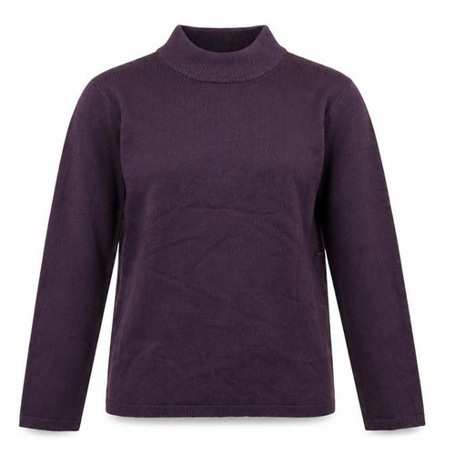 Matalan Womens Purple  Knit Pullover Jumper Size 10