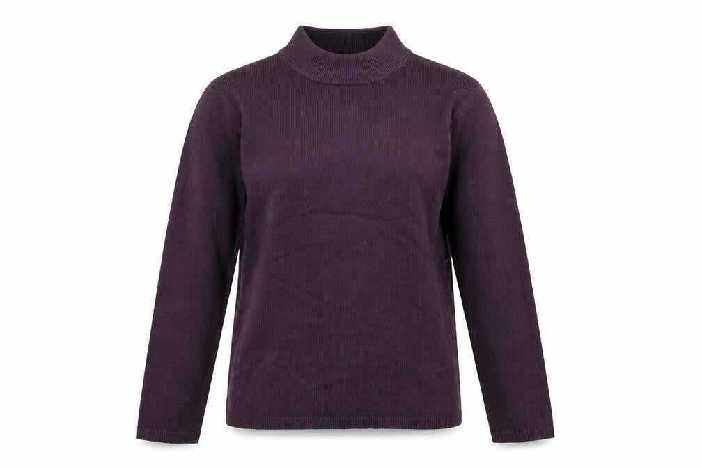 Matalan Womens Purple  Knit Pullover Jumper Size 10