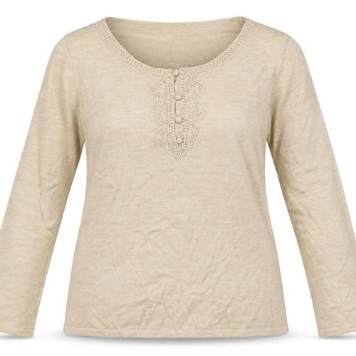 Soon Womens Brown  Knit Pullover Jumper Size 20