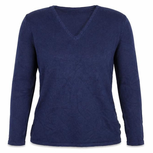 Yessica Womens Blue  Knit Pullover Jumper Size 10