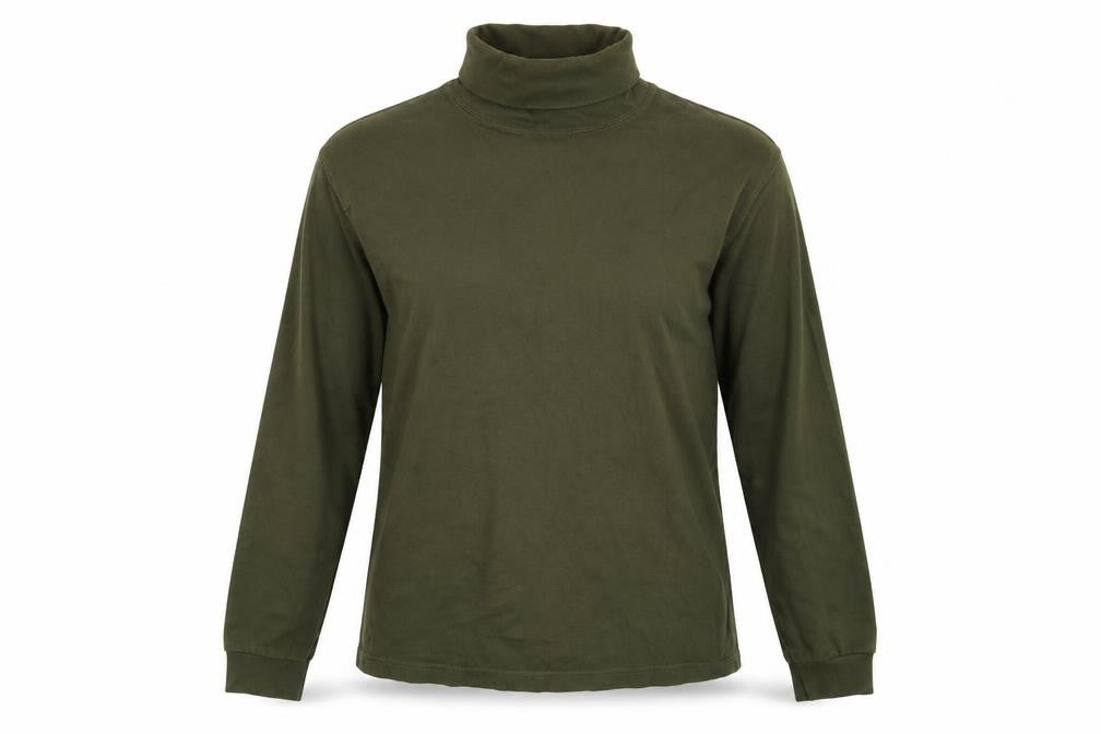 Front view of Compliments women’s green pullover sweatshirt, size S
