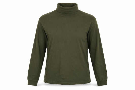 Front view of Compliments women’s green pullover sweatshirt, size S