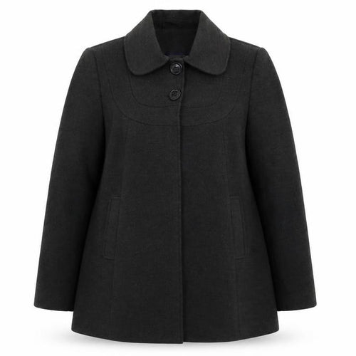 F&F Womens Grey   Overcoat Coat Size 16