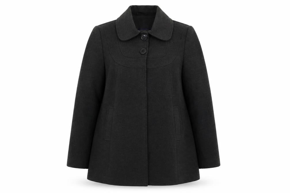 F&F Womens Grey   Overcoat Coat Size 16