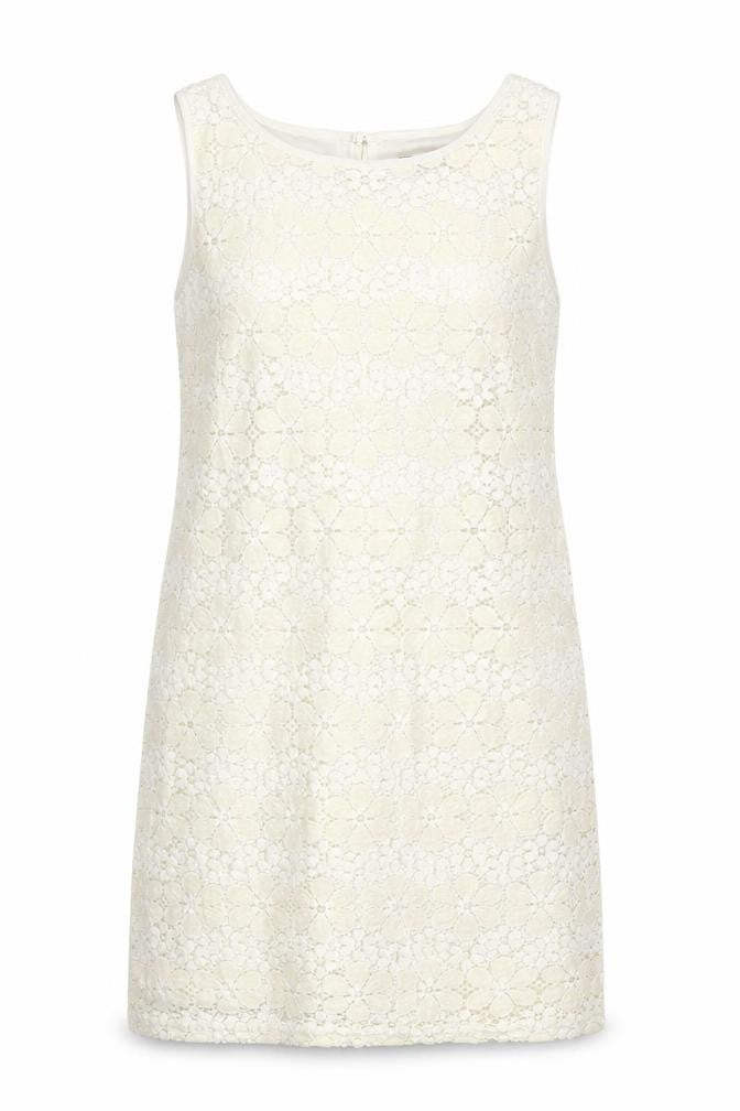 New Look Womens Beige Floral Sheath Size 14