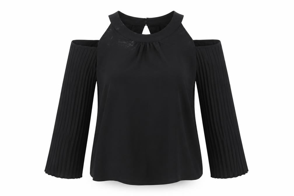 Preworn Womens Black   Basic Blouse Size M