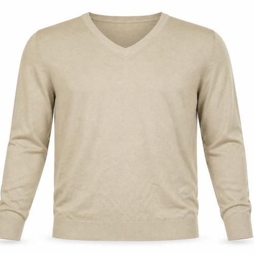 Cedar Wood State Mens Beige  Knit Pullover Jumper Size S