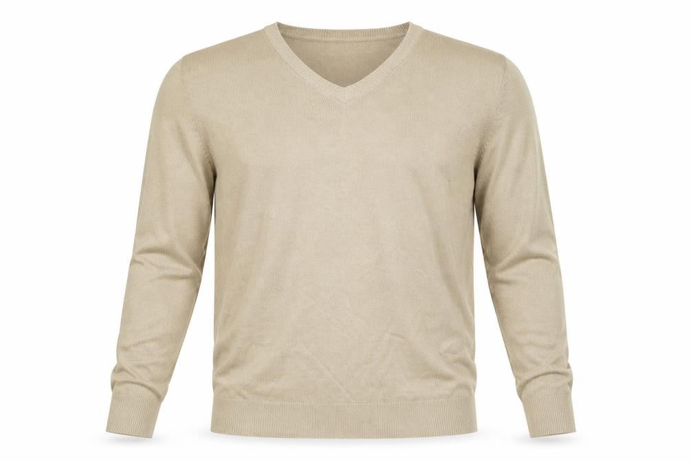 Cedar Wood State Mens Beige  Knit Pullover Jumper Size S