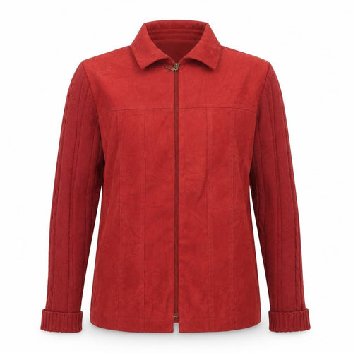 Oscar B Womens Red   Jacket Coat Size 12