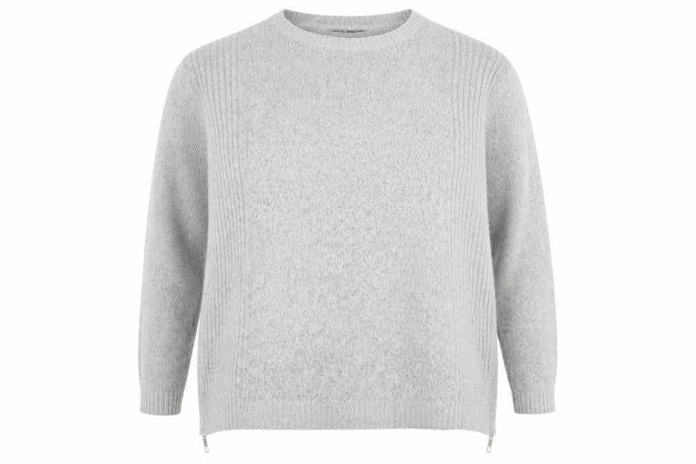 George Womens Grey  Knit Pullover Jumper Size 18