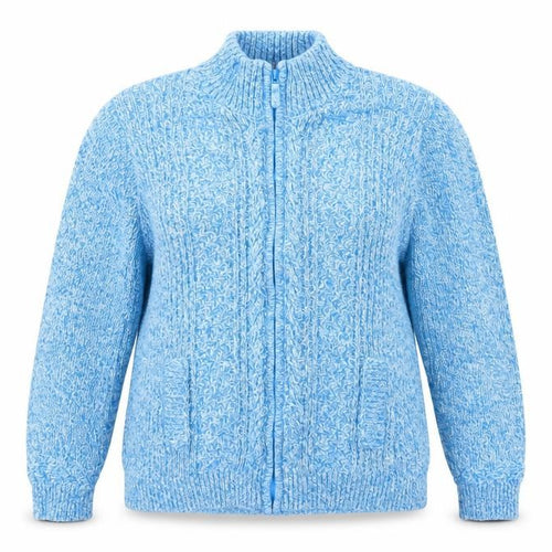 Isle Womens Blue  Knit Jacket  Size XL