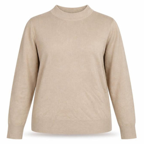 originals Womens Beige  Knit Pullover Jumper Size 14