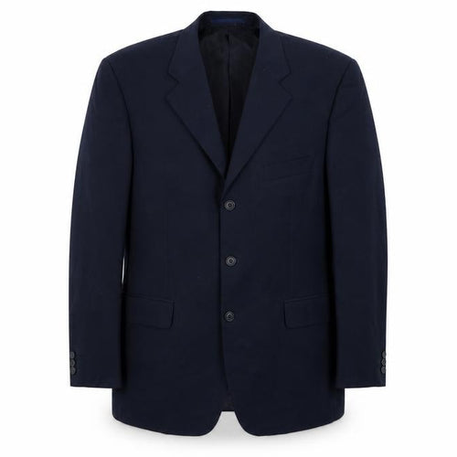 Essentials Mens Blue   Jacket Suit Jacket Size 44