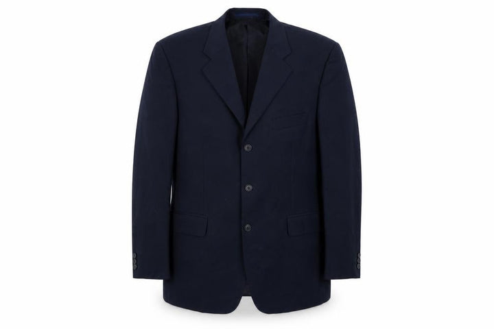 Essentials Mens Blue Jacket Suit Jacket Size 44