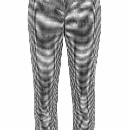 Marks and Spencer Womens Black Geometric  Trousers  Size 12 L26 in