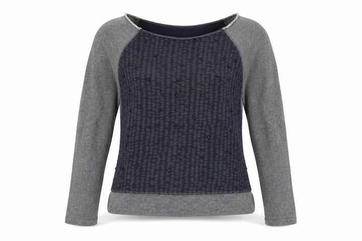 Gap Womens Multicoloured Geometric Jersey Pullover Sweatshirt Size S