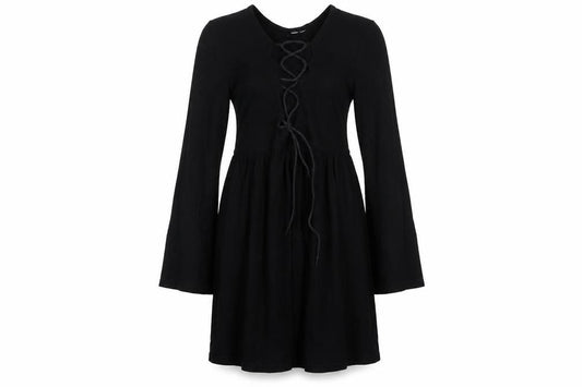 Front view of ASOS women’s black, size UK 6