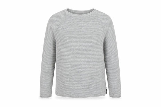 Front view of Primark boys’ grey pullover sweatshirt, size 10, years