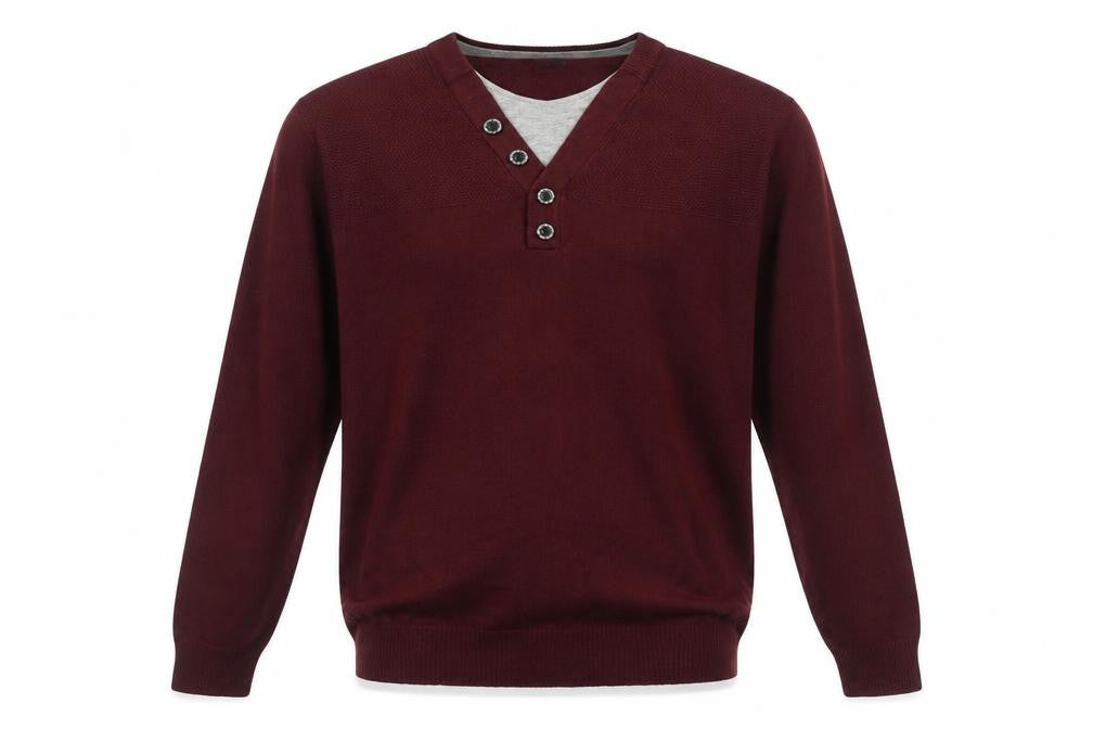 George Mens Purple   Pullover Jumper Size S