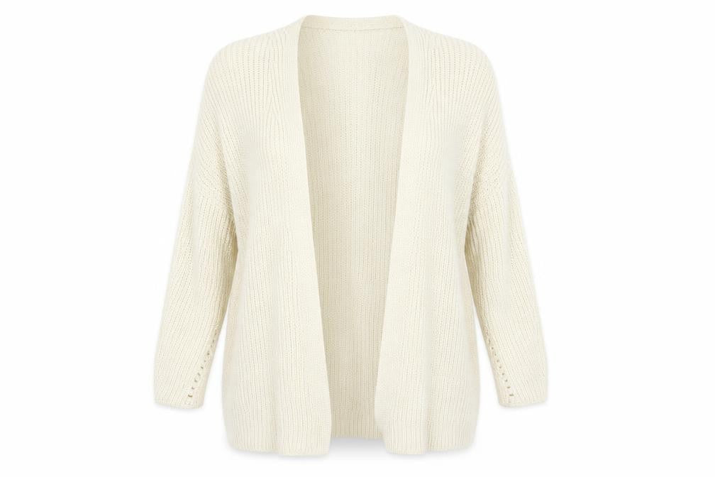Divided Womens Beige   Cardigan Jumper Size 10