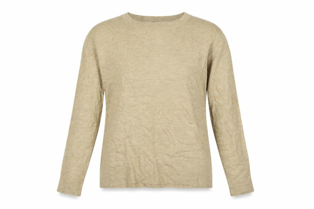 Marks and Spencer Womens Beige   Pullover Jumper Size 14