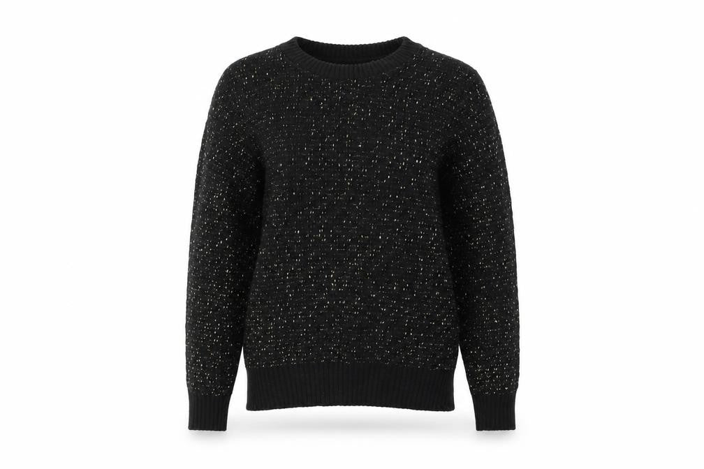 Preworn Womens Black   Pullover Jumper Size 10