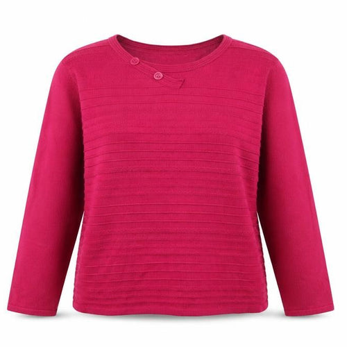 casamia Womens Pink  Knit Pullover Jumper Size L