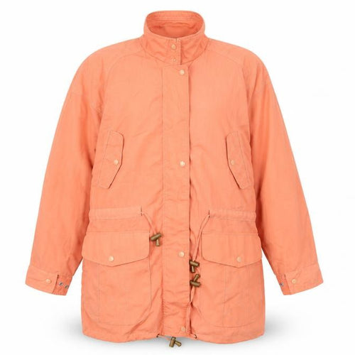 nouveau Womens Orange   Overcoat Coat Size 10
