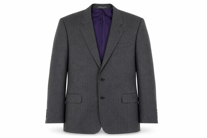 Taylor & Wright Mens Grey Striped Jacket Suit Jacket Size 42