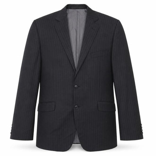 Marks and Spencer Mens Grey Striped  Jacket Suit Jacket Size 42